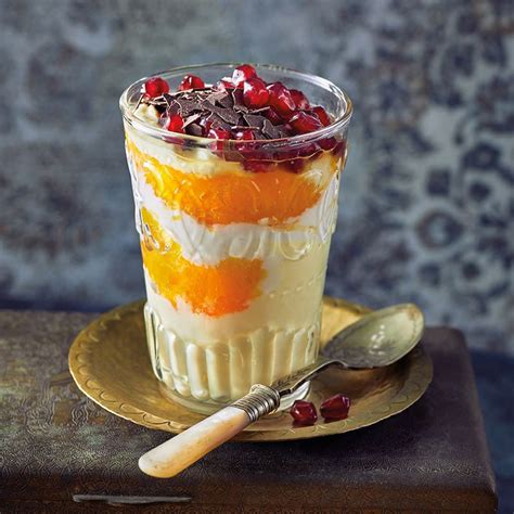 Orangen Skyr Trifle Mit Granatapfel Rezept WW Deutschland Rezept