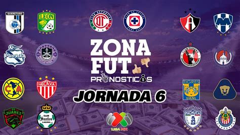 PRONÓSTICOS JORNADA 6 LIGA MX CLAUSURA 2023 PREDICCIONES ZONA FUT