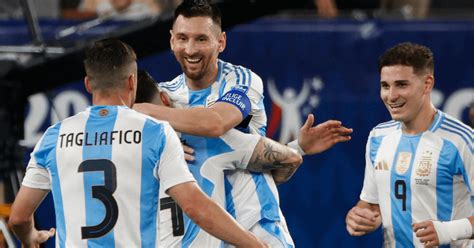 Resultado Argentina vs Canadá Copa América 2024 quién ganó entre la