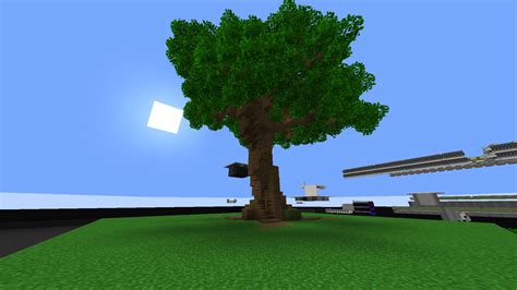 Custom Oak Tree Minecraft Schematic