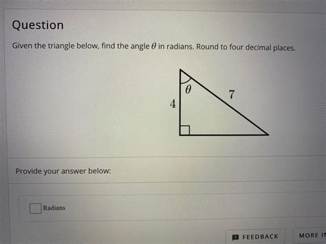 Answered Given The Triangle Below Find The Bartleby