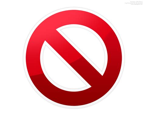 Do Not Use Sign Clip Art - ClipArt Best