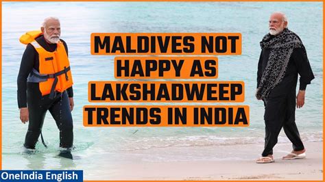 PM Modi Lakshadweep Trip Prompts Online Trend One News Page VIDEO