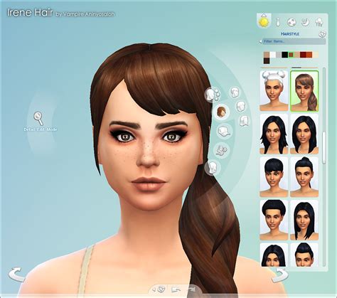 Sims 4 Hair Mod - truecup