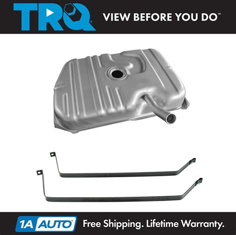 TRQ Gas Fuel Tank 17 Gallon W Strap Kit Set For Century Regal Cutlass