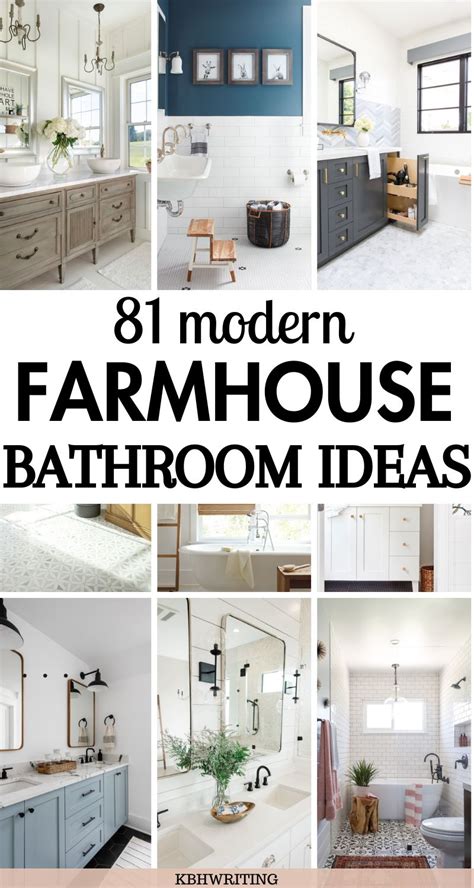 80 Timeless Farmhouse Bathroom Decor Ideas