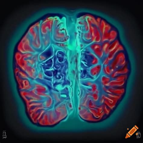 Mri Schematic Of Primary Angiitis Of The Central Nervous System On Craiyon