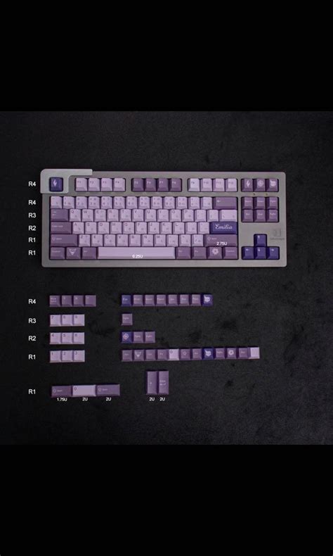 GMK Frost Witch 138keys Cherry Profile Dye Sub PBT Keycap Computers