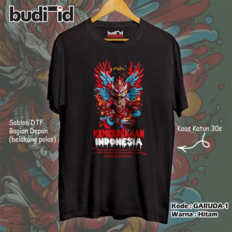 Jual Kaos Indonesia Merdeka Garuda Pancasila Kemerdekaan GARUDA 1