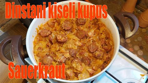 Dinstani Kiseli Kupus Sa Slaninom I Kobasicom Sauerkraut With Bacon