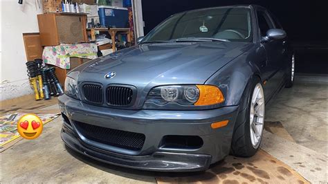 E46 M3 Csl Lip Install Youtube