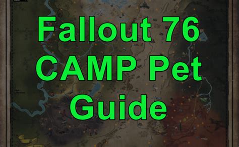 Fallout 76 Comprehensive Creatureanimal Taming Guide Re Print Hope