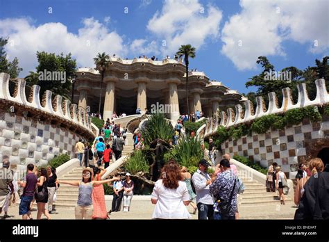 Main Entrance To Park G Ell Designed By Catalan Architect Antoni Gaud