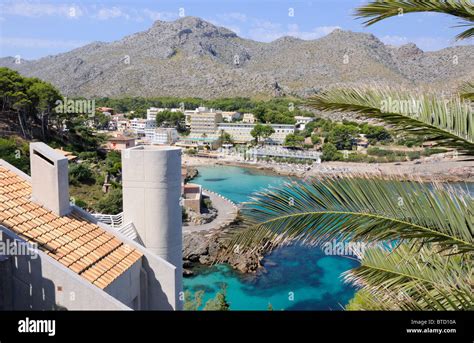 Cala Sant Vicente From Cala Carbo Majorca Stock Photo Alamy