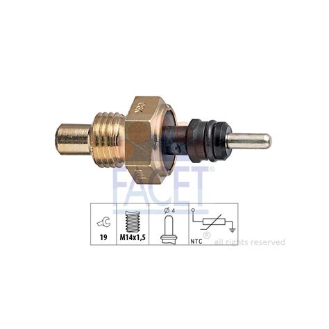 Sonde De Temp Rature Liquide De Refroidissement Facet