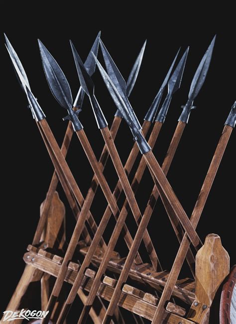 Shaafi Ahmad Medieval Weapons Rack