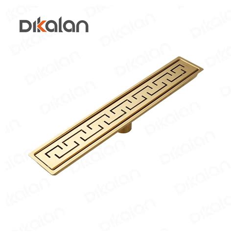 Acrylic Zero Threshold Shower Base With A Linear Drain Dikalan