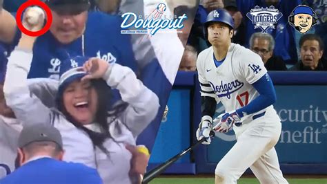 Fan Who Caught Shohei Ohtani S First Dodgers Home Run Ball Felt