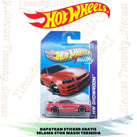 Jual Hot Wheels Nissan Skyline Gtr R Merah Edisi Kolektor Timothy