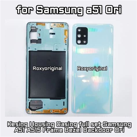 Jual Kesing Housing Casing Full Set Samsung A51 A515 Frame Bezel