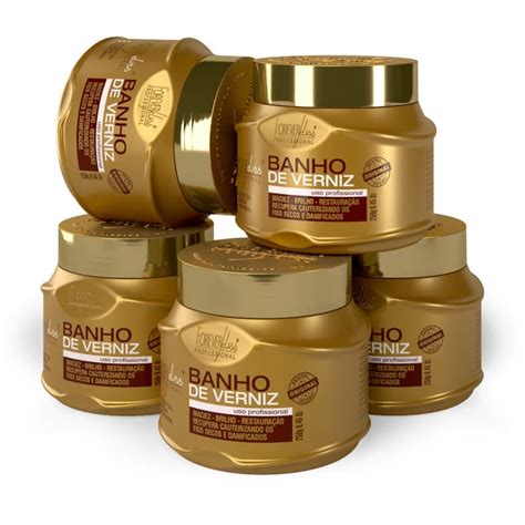 Kit Forever Liss Professional Banho De Verniz 5 Beleza Na Web