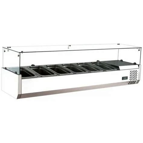 Silver Rectangular Cold Bain Marie For Commercial At Rs 20000 Unit In