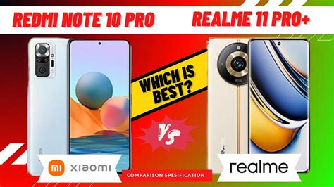 Xiaomi Redmi Note Pro Vs Realme Pro Comparison Youtube