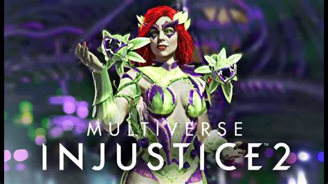 Injustice Poison Ivy Hera Venenosa Multiverse Youtube