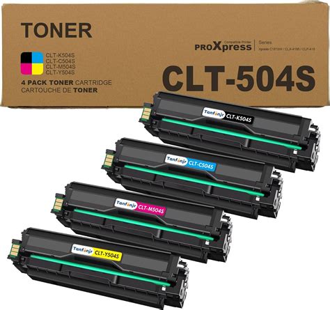 Amazon 4 Pack 504S CLT 504S Toner Cartridge Replacement For