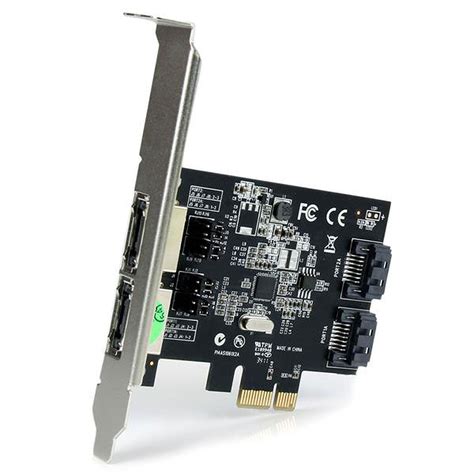 Startech Carte Contr Leur Pci E Avec Ports Sata Iii Interne Et