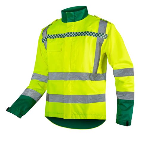 Paramedic Hi Viz Waterproof Cycle Jacket - Endura Uniforms