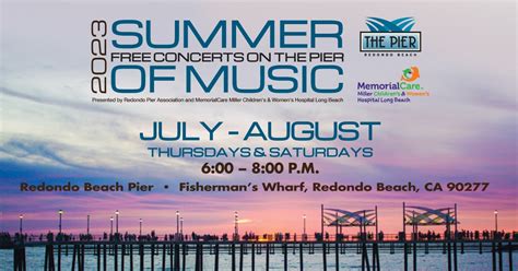 Free Summer Concerts at Redondo Beach Pier presented by @redondopier ...