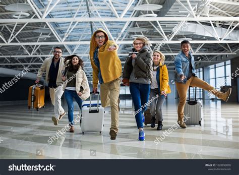 Running With Luggage Over 4 176 Royalty Free Licensable Stock Photos