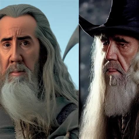 Nicolas Cage As Gandalf Stable Diffusion Openart