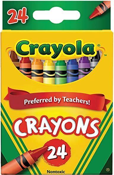 Crayola Crayons 24 Ct Pack Of 2 Crayola Crayons Crayon Crayola Box