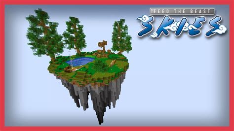 FTB Skies Starting FTB Skies E01 1 19 2 Skyblock Modpack YouTube