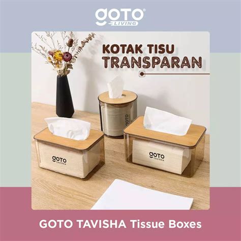 Jual Goto Living Goto Tavisha Tempat Tisu Kotak Tissue Box Organizer