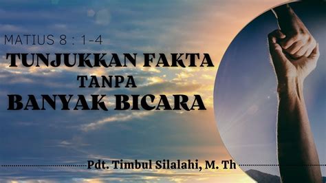 Ibadah Doa Penyembahan 14 Oktober 2022 Pdt Timbul Silalahi M Th