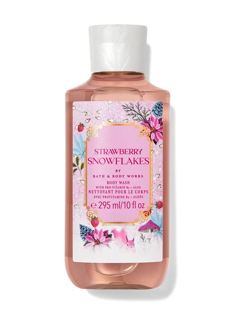 Nettoyant Pour Le Corps Strawberry Snowflakes Bath And Body Works