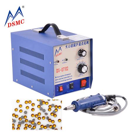Japan Portable Strass Stone Applicator Ultrasonic Hot Fix Rhinestone Setting Machine Hot Fix