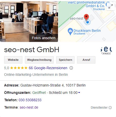 Das Google Business Profil Was Kann Es SEO NEST