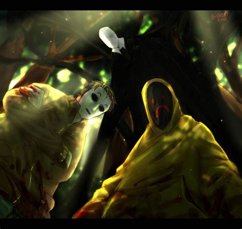 Masky And Hoodie By B Oen On Deviantart Personagens De Terror Filmes