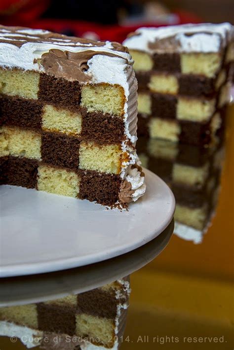 Come Fare La Torta A Scacchi O Checkerboard Cake Una Torta A Strati