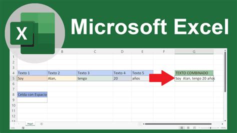 Excel Como Unir O Combinar Contenidos De Varias Celdas En Una