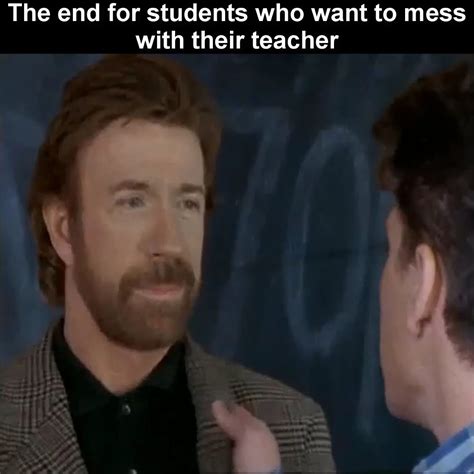 The End For Students Who Want To Mess With Their Teacher The End For