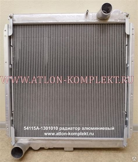 Радиатор для КАМАЗ-54115, -43118, -6511, -4326 ЕВРО-1 алюминиевый ...