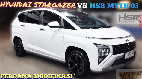 Perdana HYUNDAI STARGAZER Modifikasi Velg Dari HSR WHEEL YouTube