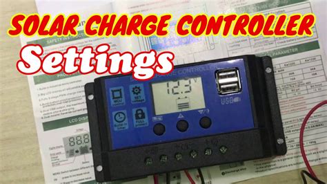 Setting Up A Solar Charge Controller