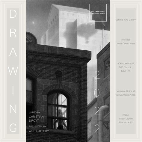 Drawing 2022 John B Aird Gallery