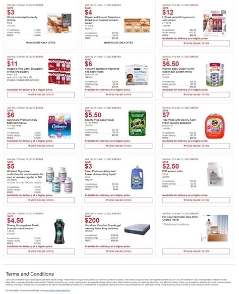 Costco ON Atlantic Canada Weekly Savings February 27 To March 12